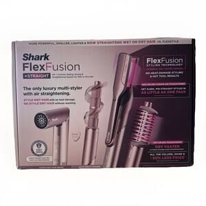 Shark FlexFusion Air and Ceramic System with Air Straightener Set HD641S READ